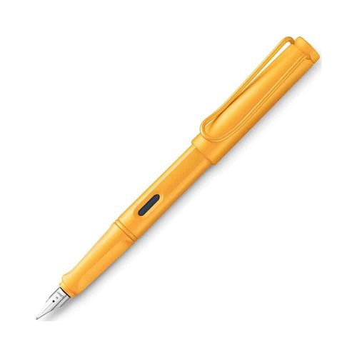 Lamy Safari Füllhalter Mango 021 aus robustem Kunststoff - Mango,Mittlere Feder (M)