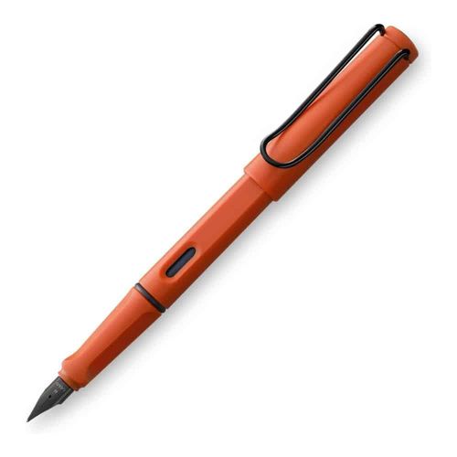 Lamy Safari Füllhalter Terra 041 aus robustem Kunststoff - Terra Red,Feine Feder (F)