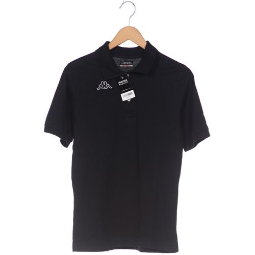 Kappa Herren Poloshirt, schwarz, Gr. 44