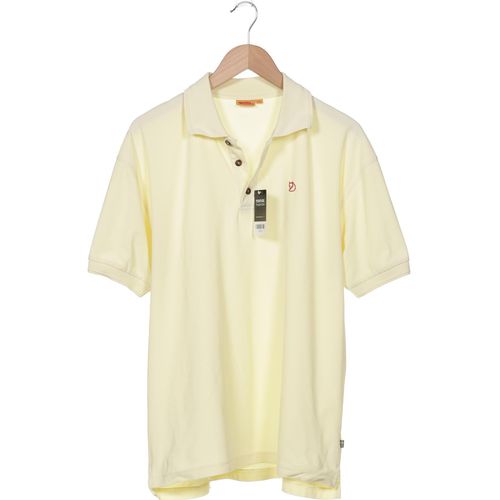 Fjällräven Herren Poloshirt, gelb, Gr. 56