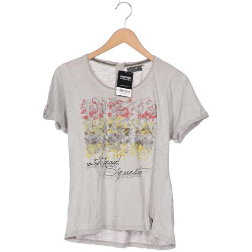 s questo Damen T-Shirt, grau, Gr. 38