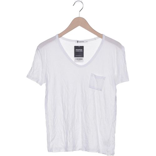 T by Alexander Wang Damen T-Shirt, weiß, Gr. 34