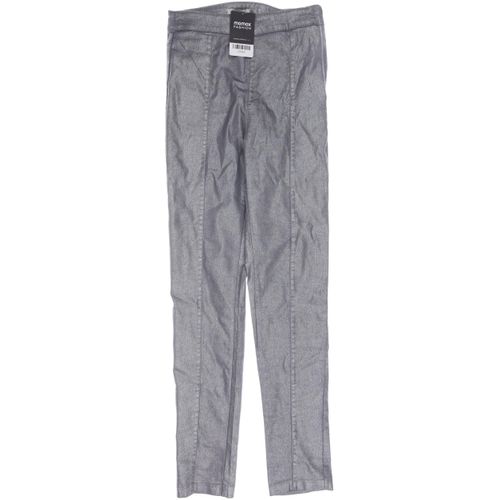 H&M Damen Jeans, silber, Gr. 36