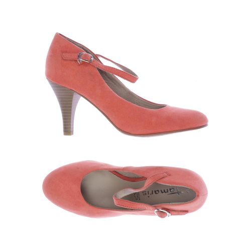 Tamaris Damen Pumps, orange, Gr. 36