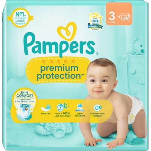 Pampers Windeln Premium Protection Gr. 3 Midi (6-10 kg) (29 St)