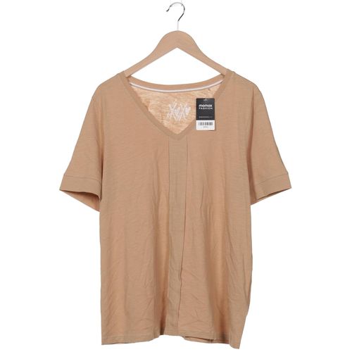 sheego Damen T-Shirt, beige, Gr. 44