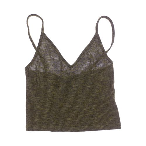 Stradivarius Damen Top, grün, Gr. 36