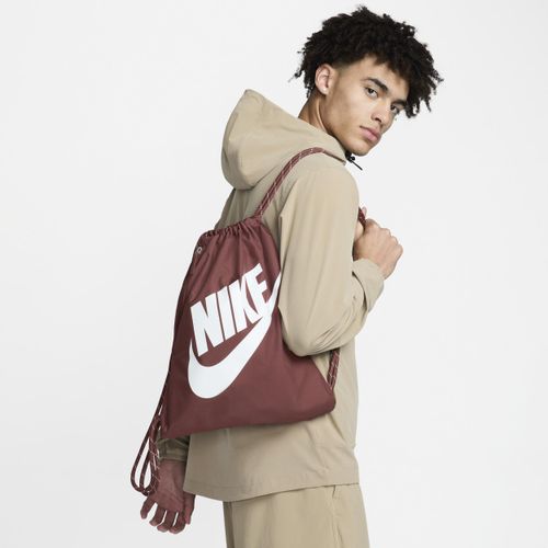 Nike Heritage Tas met trekkoord (13 liter) - Bruin