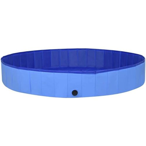 Vidaxl - Hundepool Faltbar Blau 300x40 cm pvc