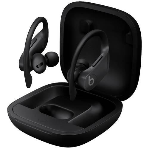 Beats Powerbeats Pro In Ear Kopfhörer Bluetooth® Stereo Schwarz Mikrofon-Rauschunterdrückung Ladecase, Schweißresistent, Wasserabweisend, Ohrbügel
