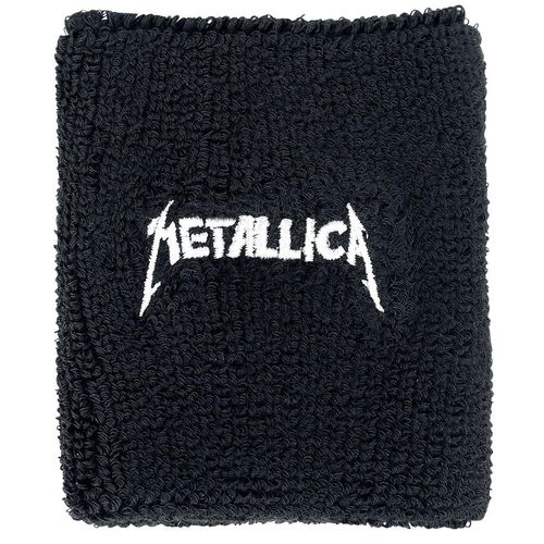 Metallica Logo - Wristband Schweißband schwarz