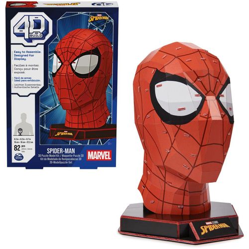Spider-Man 4D Build - Spider-Man Puzzle rot schwarz