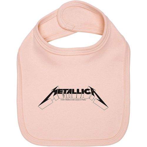 Metallica Metal-Kids - Logo Lätzchen rosa