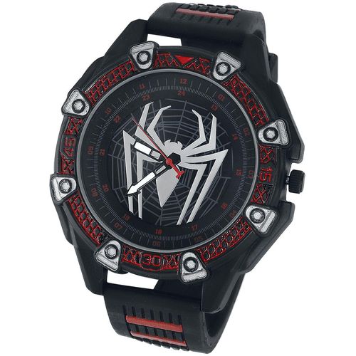 Spider-Man Spider Armbanduhren schwarz rot