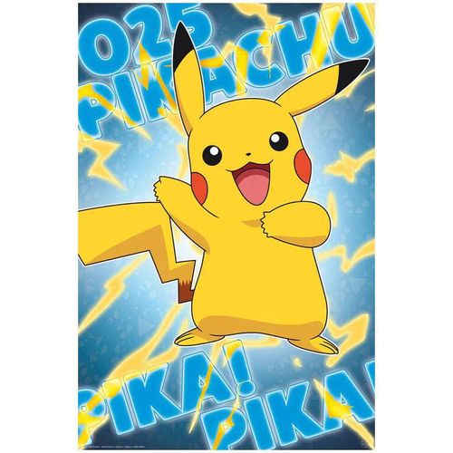 Pokémon Pikachu Poster multicolor