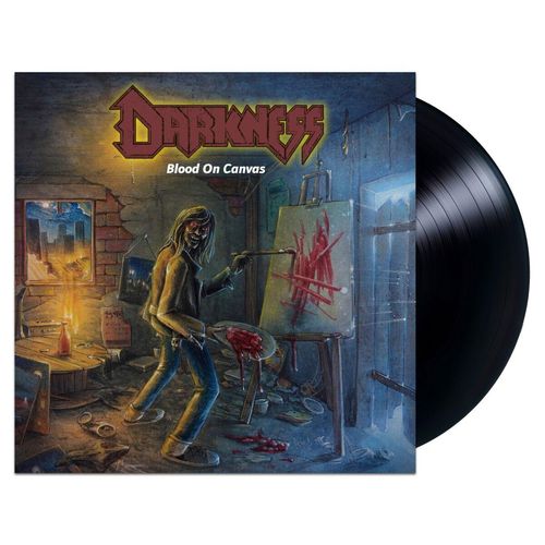 Darkness Blood on canvas LP multicolor