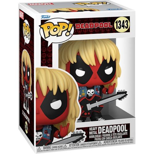 Deadpool Heavy Metal Deadpool Vinyl Figur 1343 Funko Pop! multicolor