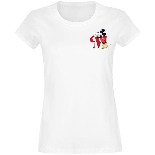 Micky Maus Mickey T-Shirt weiß in M
