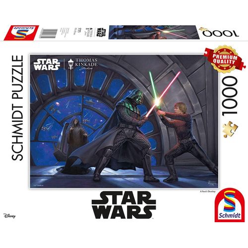 Star Wars The Mandalorian - Thomas Kinkade Studios - A Son´s Destiny Puzzle multicolor