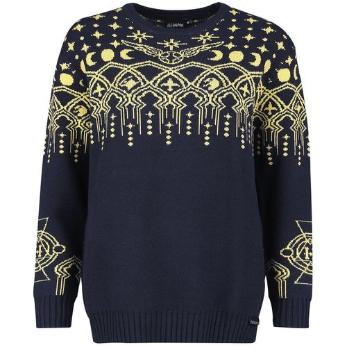 Harry Potter Star Strickpullover dunkelblau in M