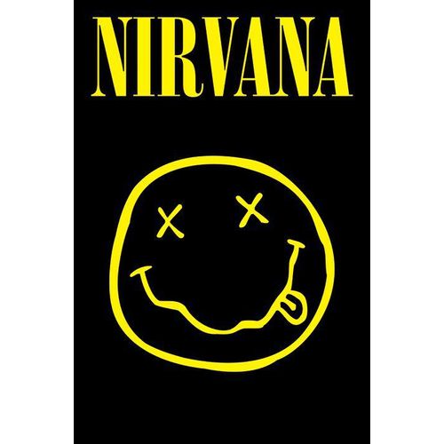 Nirvana Logo Poster multicolor