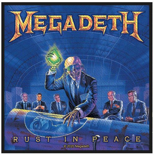 Megadeth Rust in peace Patch multicolor