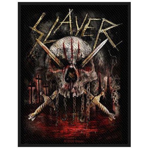Slayer Skull & Swords Patch multicolor