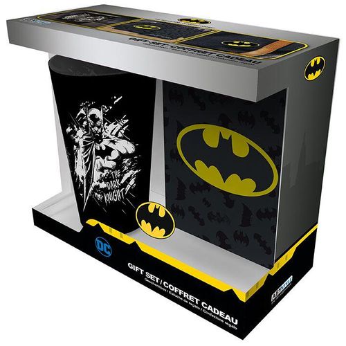 Batman Geschenk-Set Fanpaket schwarz