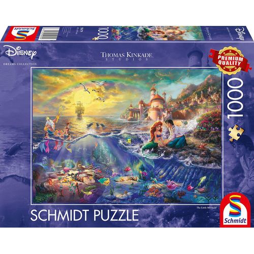 Arielle, die Meerjungfrau Thomas Kinkade Studios - Arielle Puzzle multicolor
