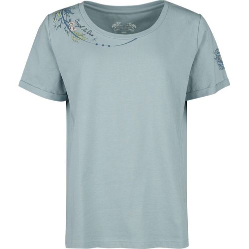 Outlander Craigh Na Dun T-Shirt blau in XL