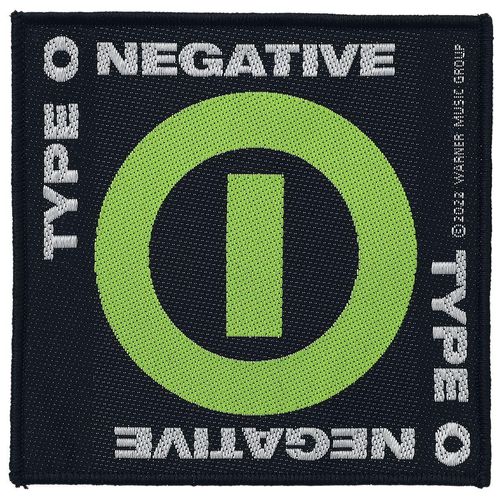 Type O Negative Negative Symbol Patch schwarz grün