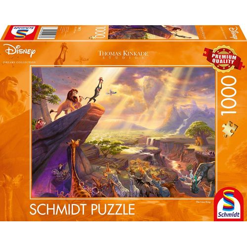 Der König der Löwen Thomas Kinkade Studios - Disney Dreams Collection Puzzle multicolor