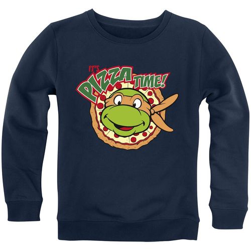 Teenage Mutant Ninja Turtles Kids - It`s Pizza Time! Sweatshirt blau in 152