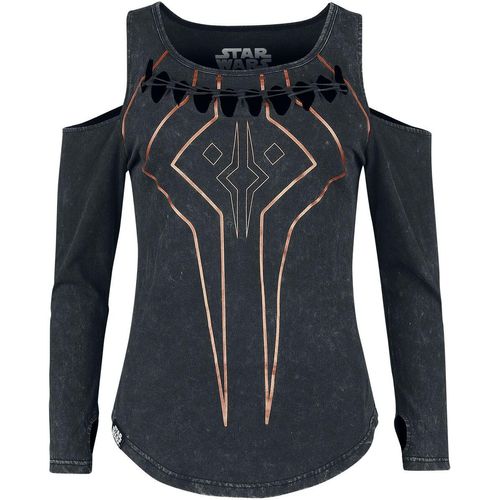 Star Wars Ahsoka Langarmshirt dunkelgrau in L