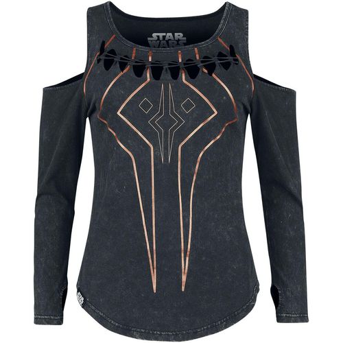 Star Wars Ahsoka Langarmshirt dunkelgrau in XXL