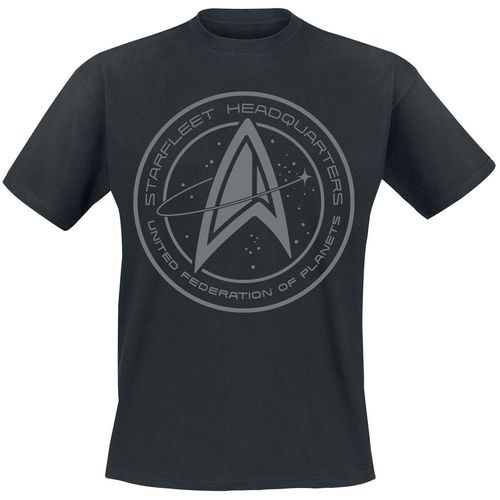 Star Trek Picard - Starfleet Headquarters T-Shirt schwarz in M