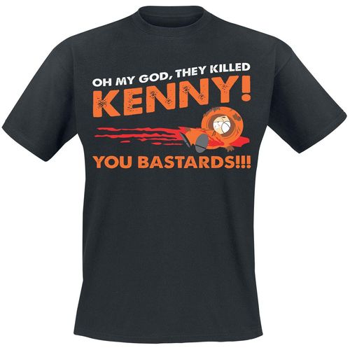South Park Oh My God, They Killed Kenny! T-Shirt schwarz in 4XL