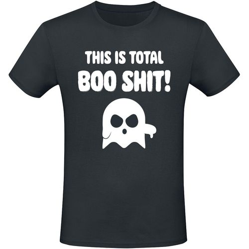 Sprüche This Is Total Boo Shit! T-Shirt schwarz in L