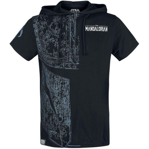 Star Wars The Mandalorian T-Shirt schwarz in M