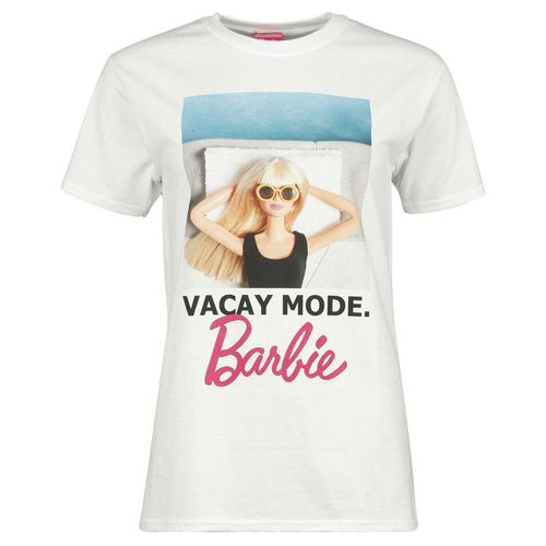 Barbie Vacay Mode T-Shirt weiß in XXL