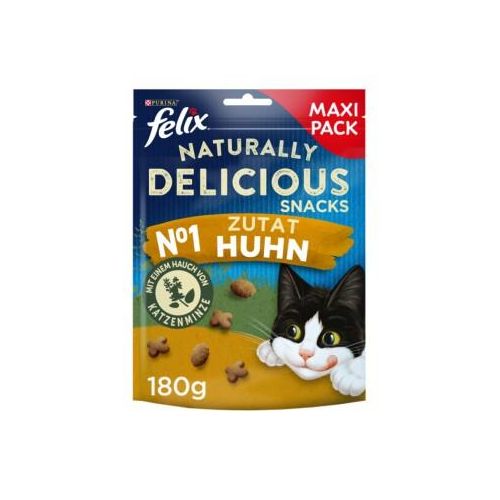 Felix Naturally Delicious 6x180g Huhn mit Katzenminze