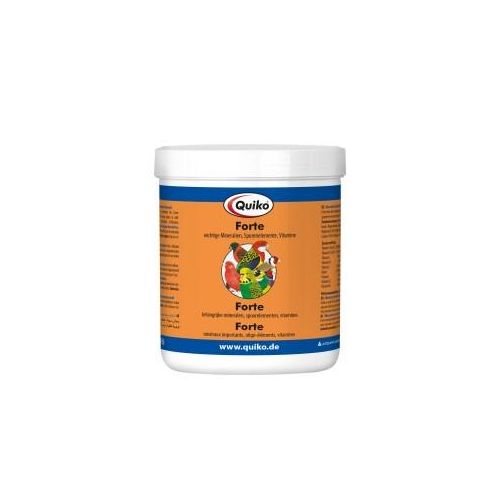 Quiko Forte 500g: Mineralien, Spurenelemente und Vitamine für Ziervögel