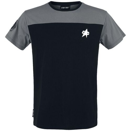 Star Trek U.S.S. Enterprise T-Shirt schwarz grau in M