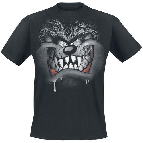 Looney Tunes Taz T-Shirt schwarz in S