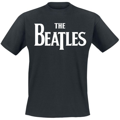 The Beatles Logo T-Shirt schwarz in XXL
