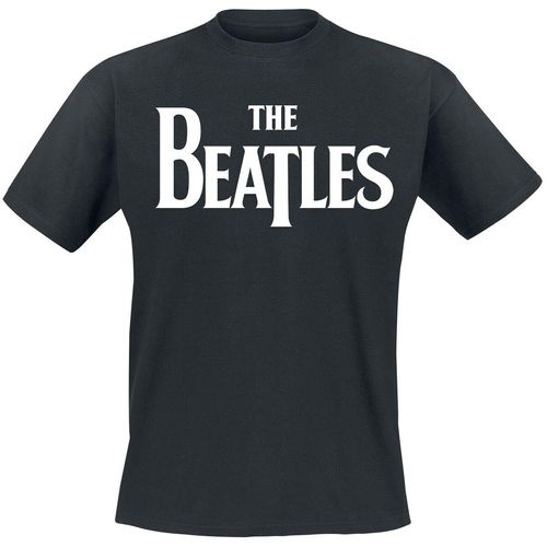 The Beatles Logo T-Shirt schwarz in XL