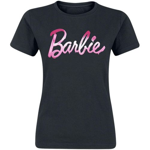 Barbie Melted T-Shirt schwarz in XXL