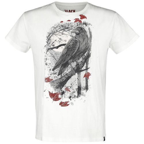 Black Premium by EMP Raven Soul T-Shirt altweiß in M