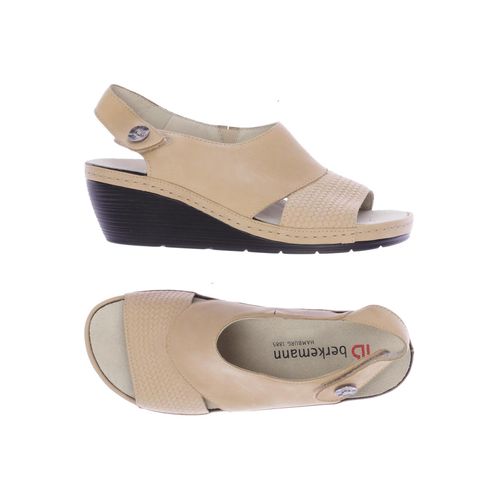 Berkemann Damen Sandale, beige, Gr. 6