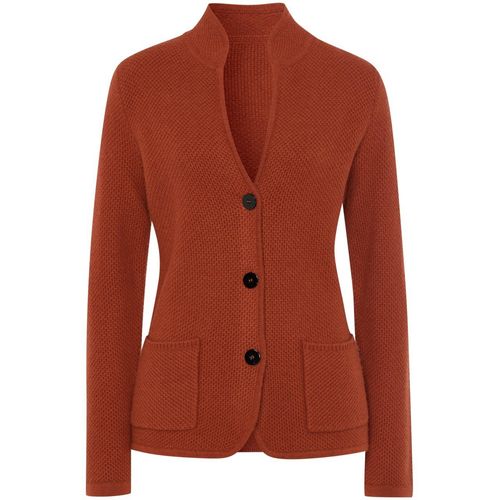 Gebreide blazer Peter Hahn oranje